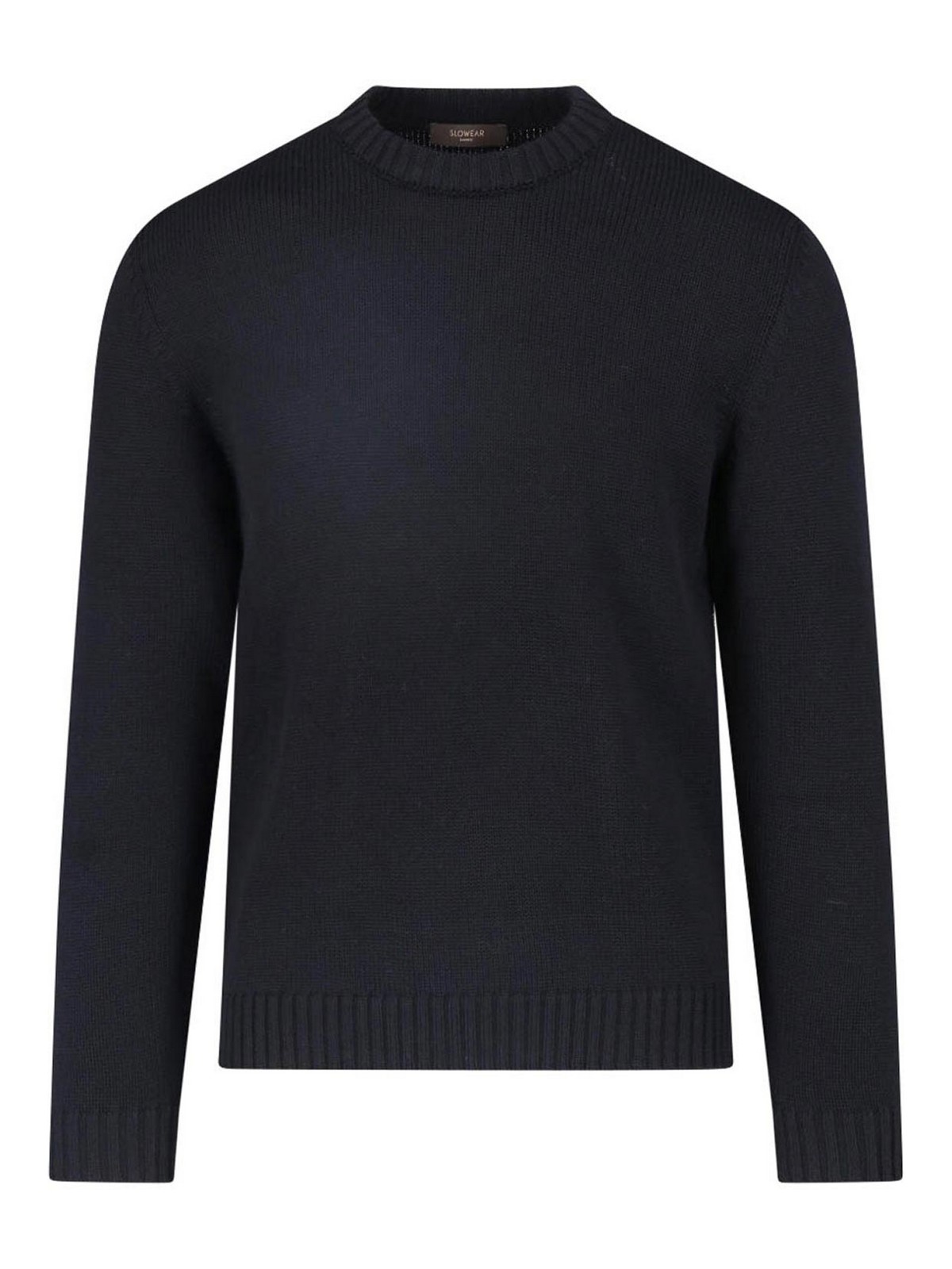 Zanone Pull Col Rond - Noir