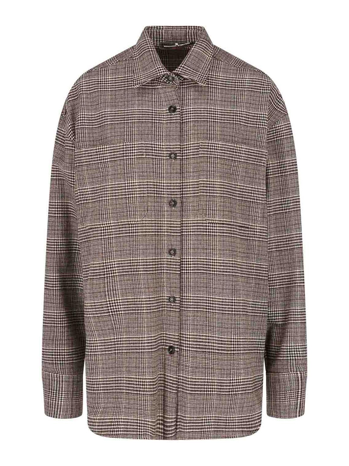 Ermanno Scervino Chemise - Gris