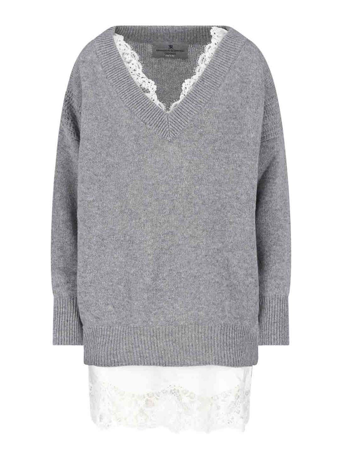 Ermanno Scervino Robe Courte - Gris