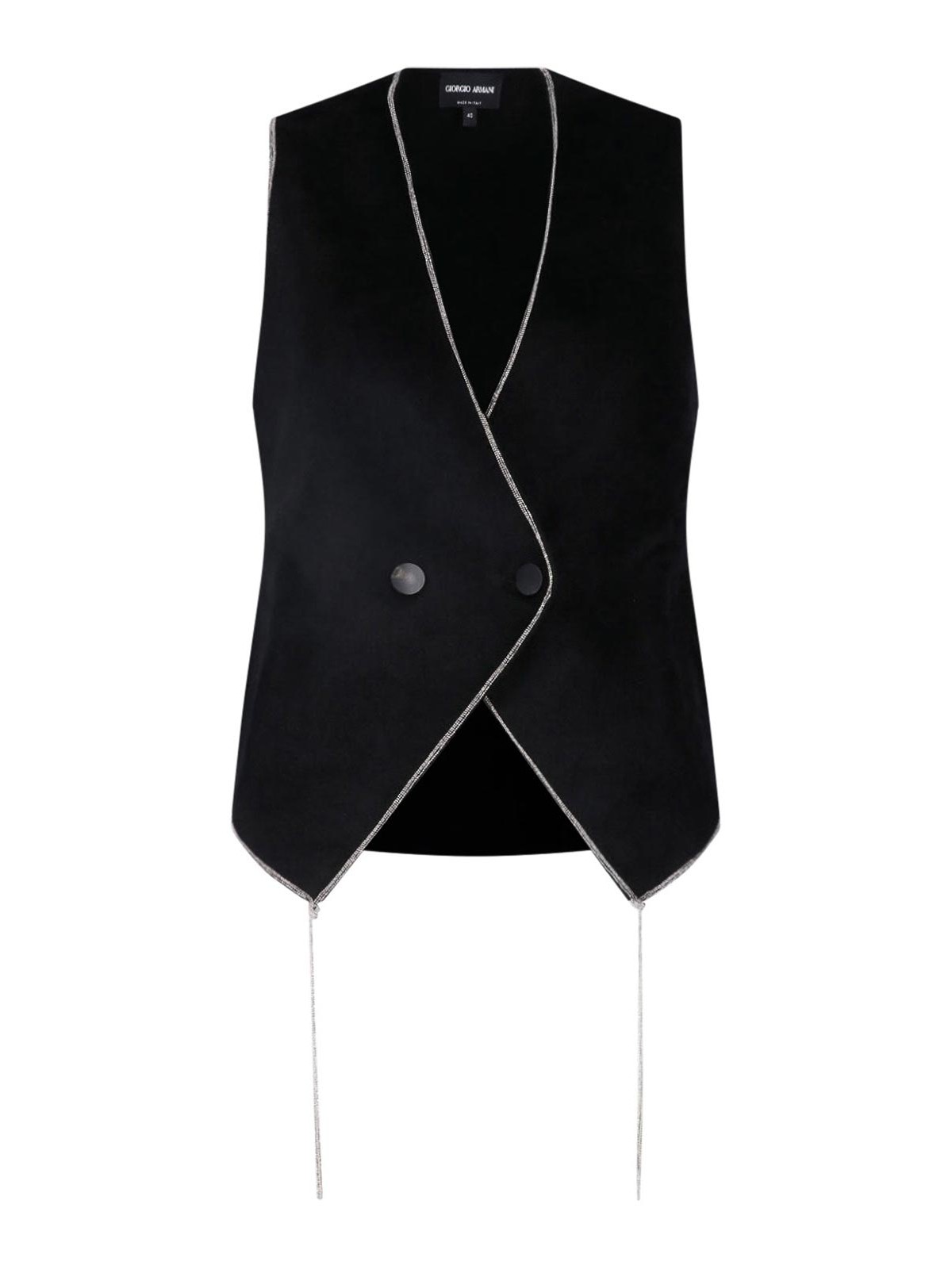 Giorgio Armani Gilet - Noir