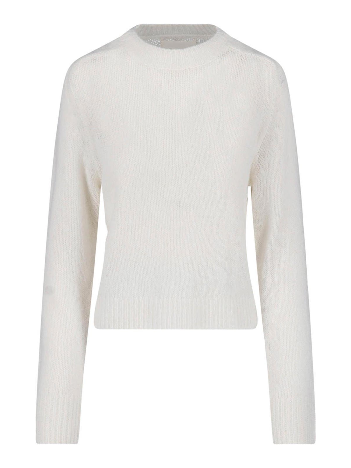 Lisa Yang Pull Col Rond - Blanc