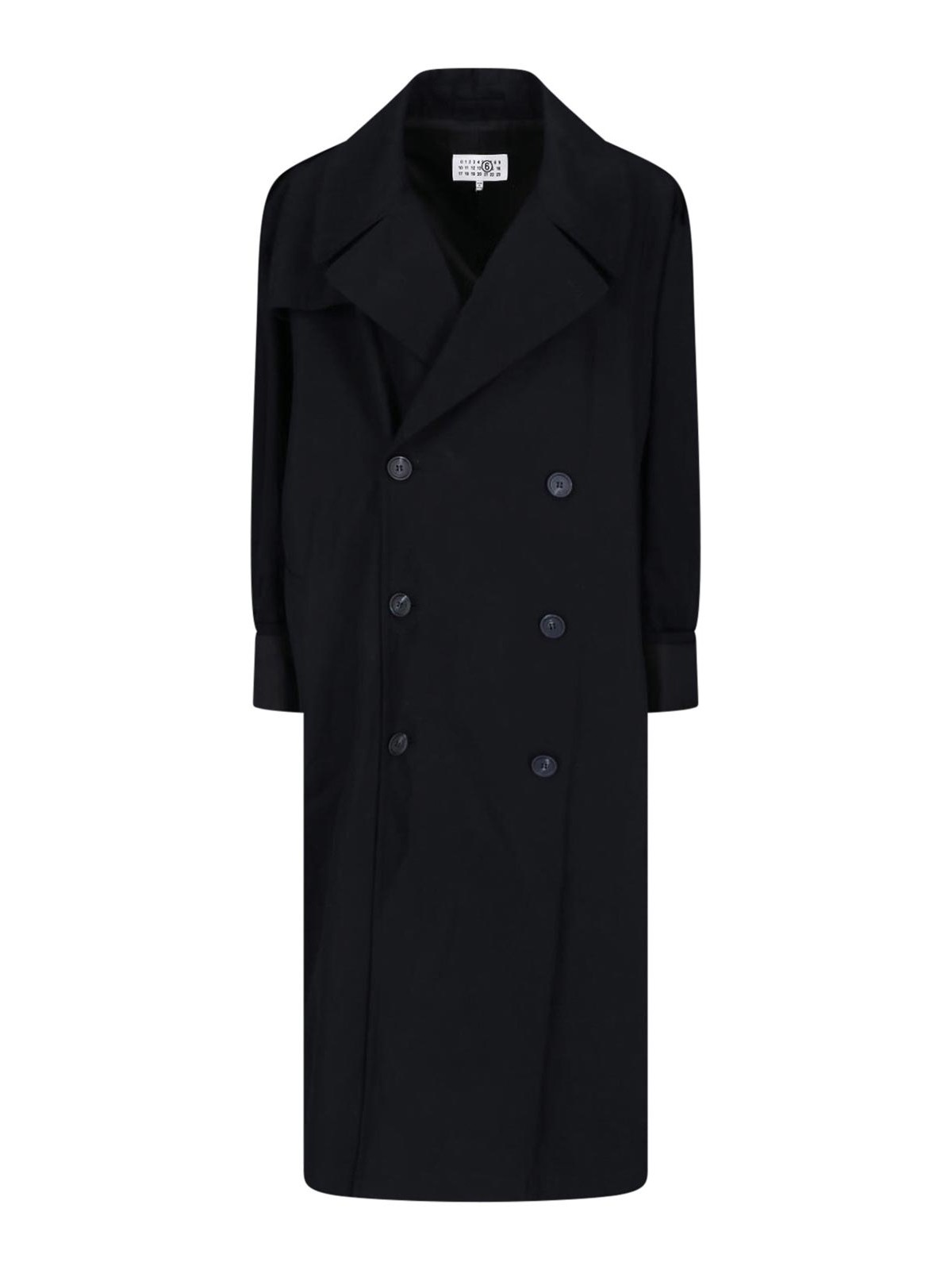 MM6 Maison Margiela Trench-Coat - Noir