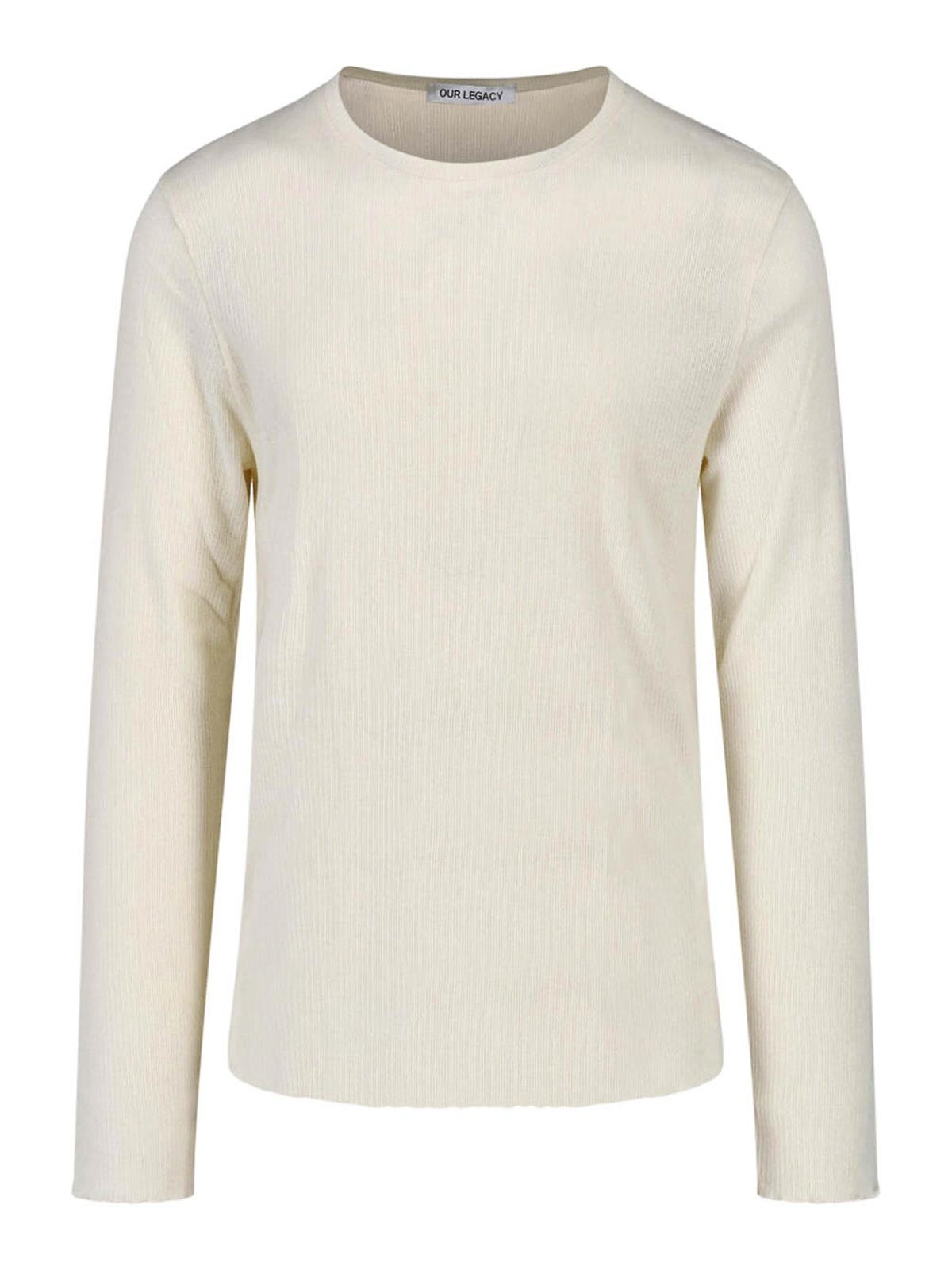 Our Legacy Pull Col Rond - Crème