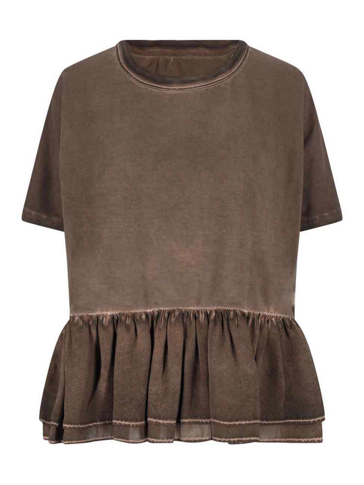 Uma Wang T-Shirt - Marron