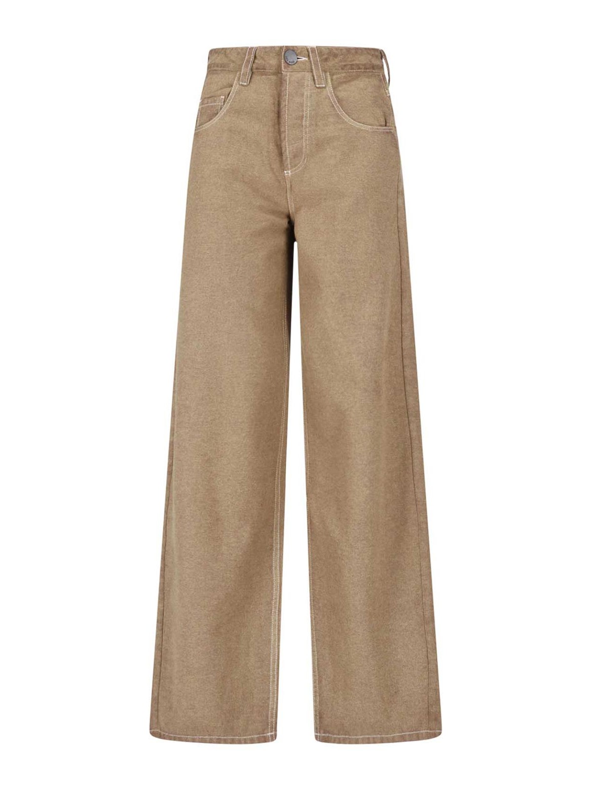 Uma Wang Pantalons Décontractés - Beige