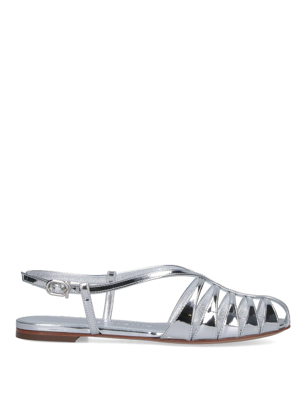 Salvatore Ferragamo Sandales - Argent