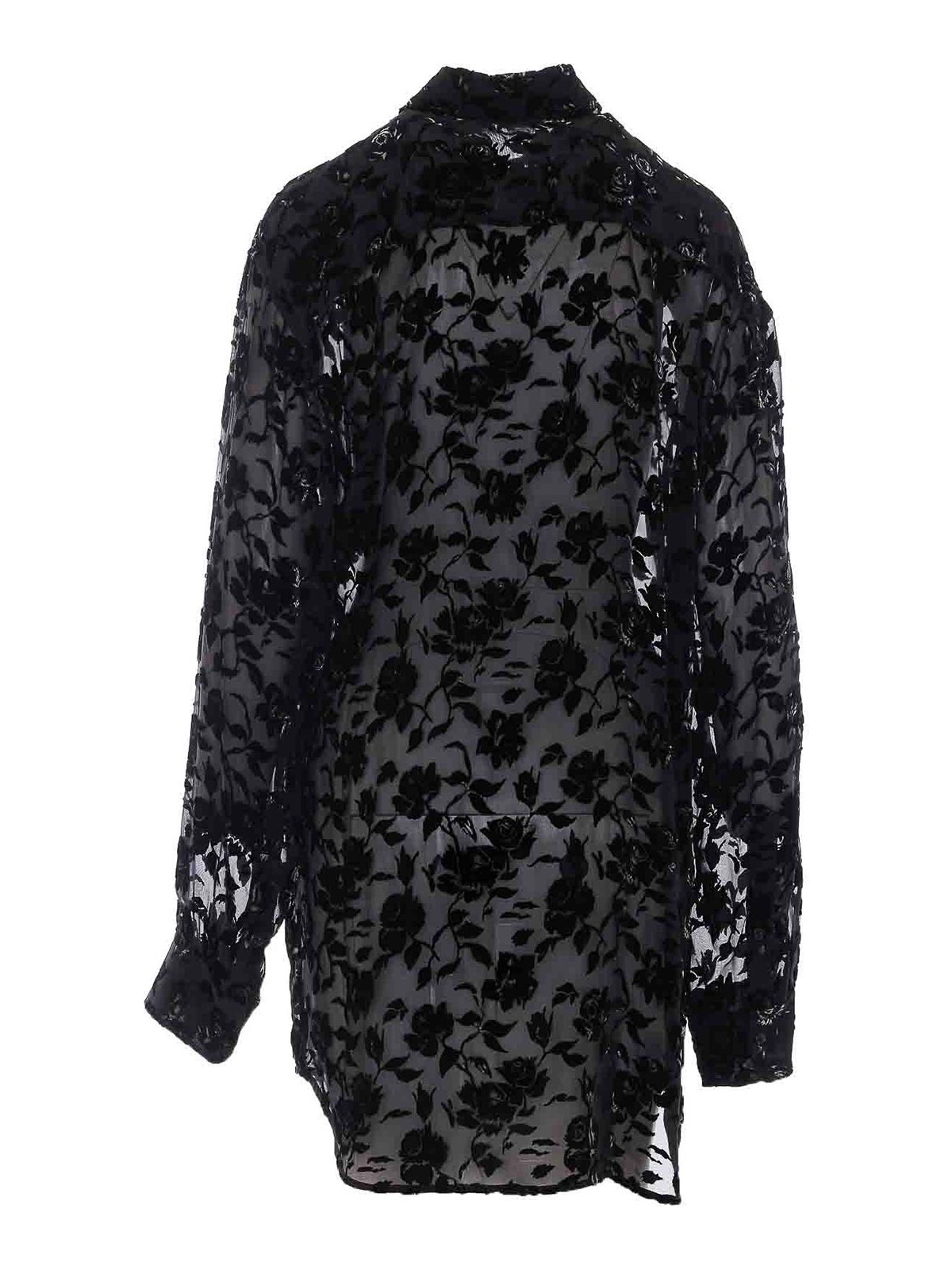 Ann Demeulemeester シャツ - 黒 - ブラック|10219FA749099