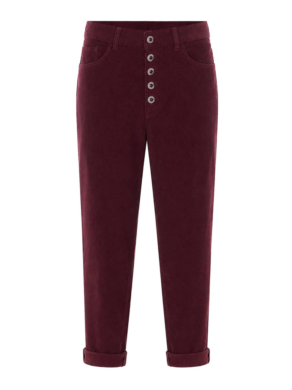 Dondup Pantalons Décontractés - Rouge
