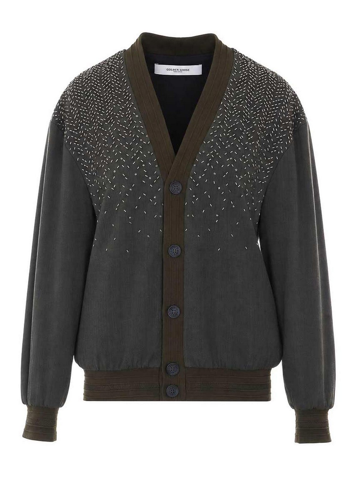 Golden Goose Cardigan - Marron