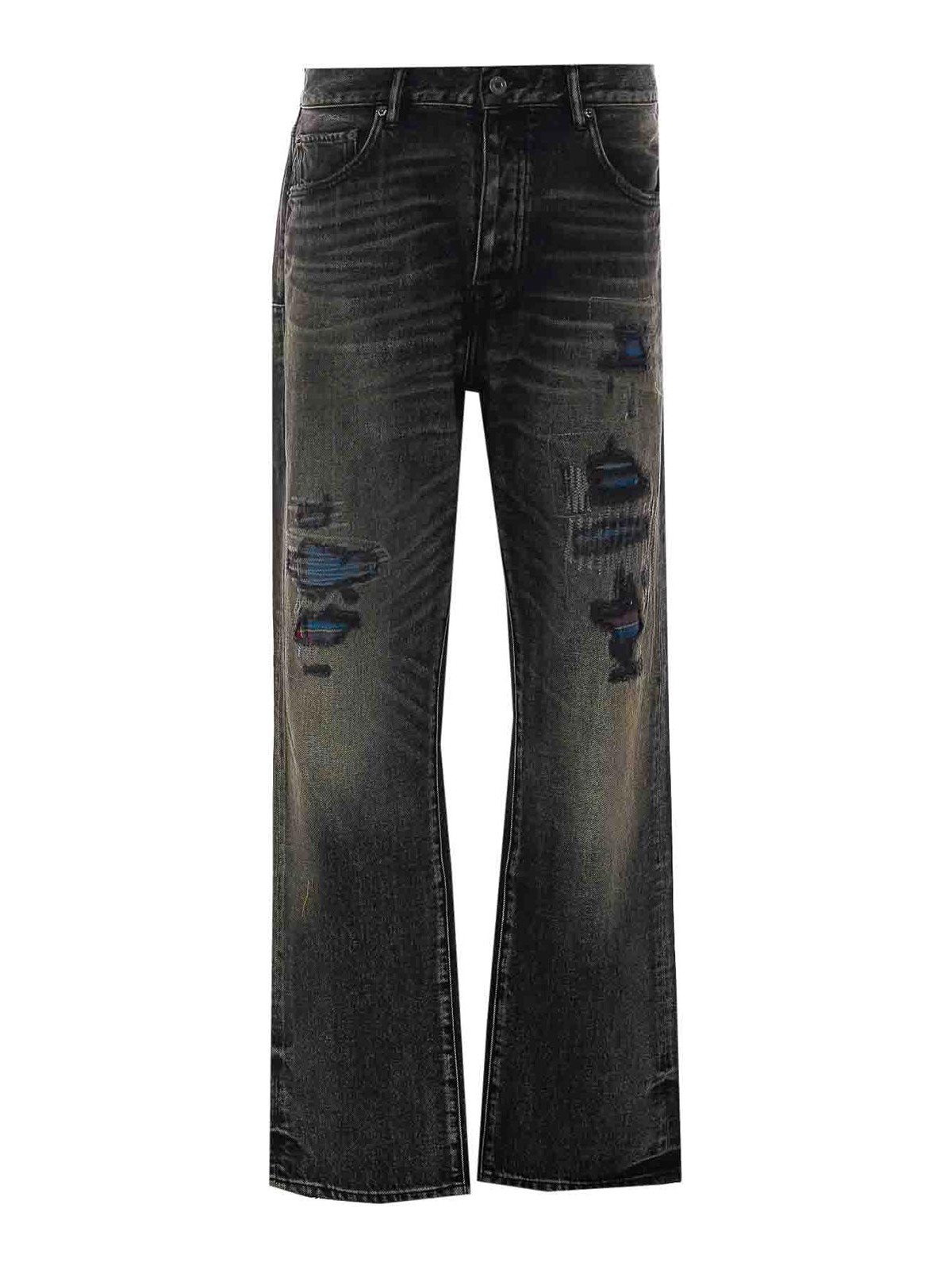 Purple Brand Jean Droit - Noir