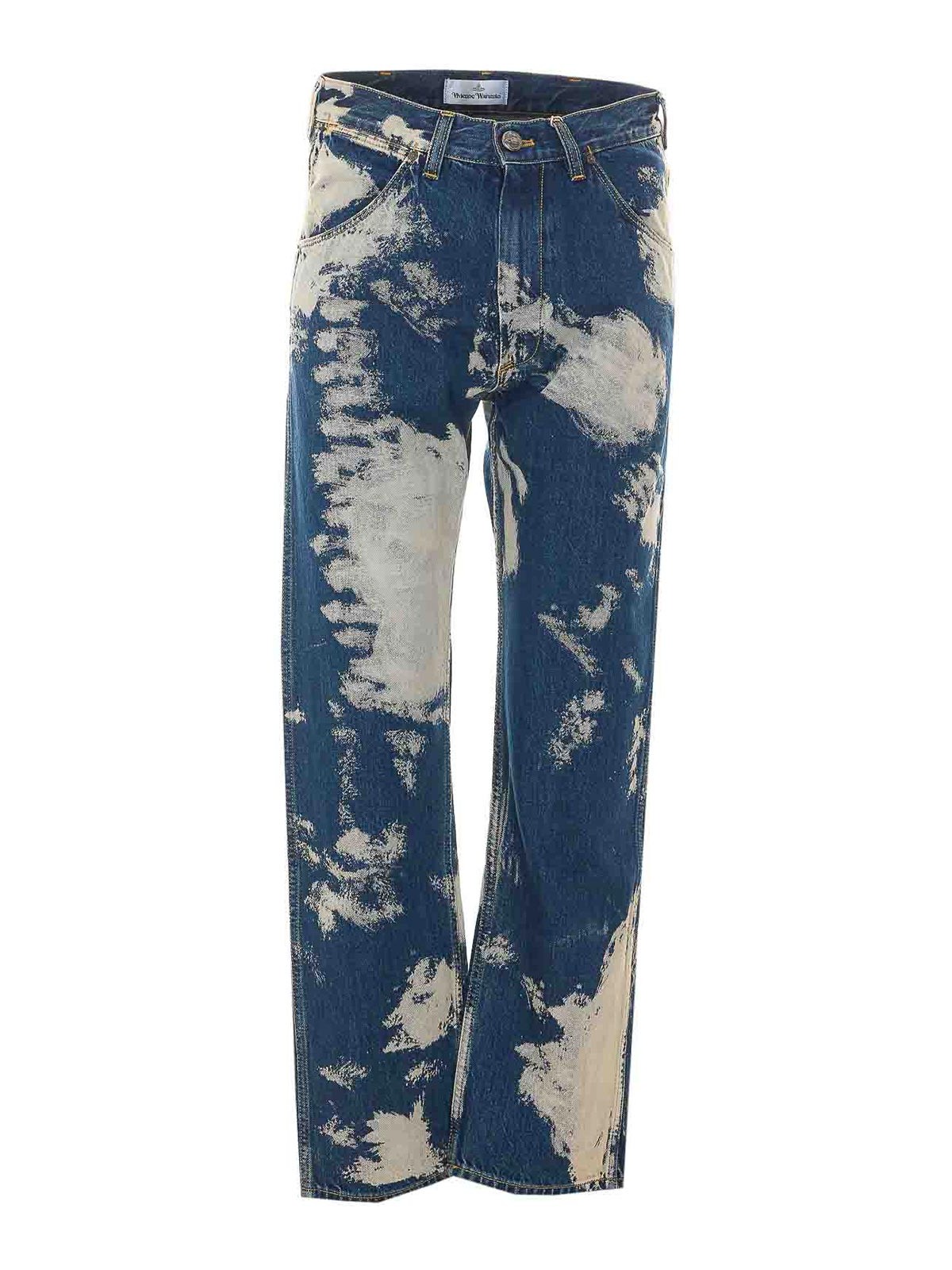 Vivienne Westwood Jean Droit - Bleu