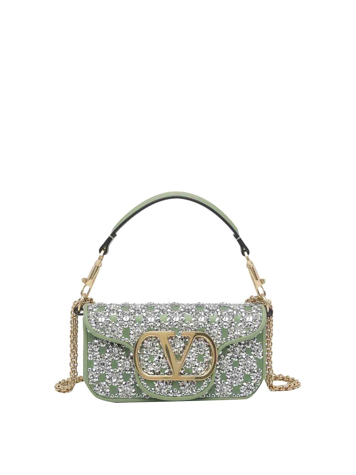 Valentino Garavani Sac Porté Épaule - Argent