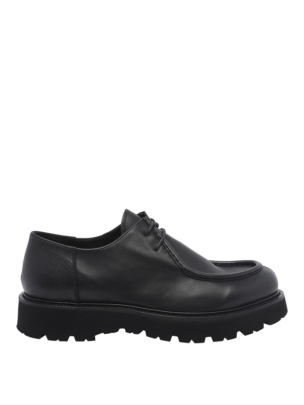 Pawelk's Lace Up Shoes In Black