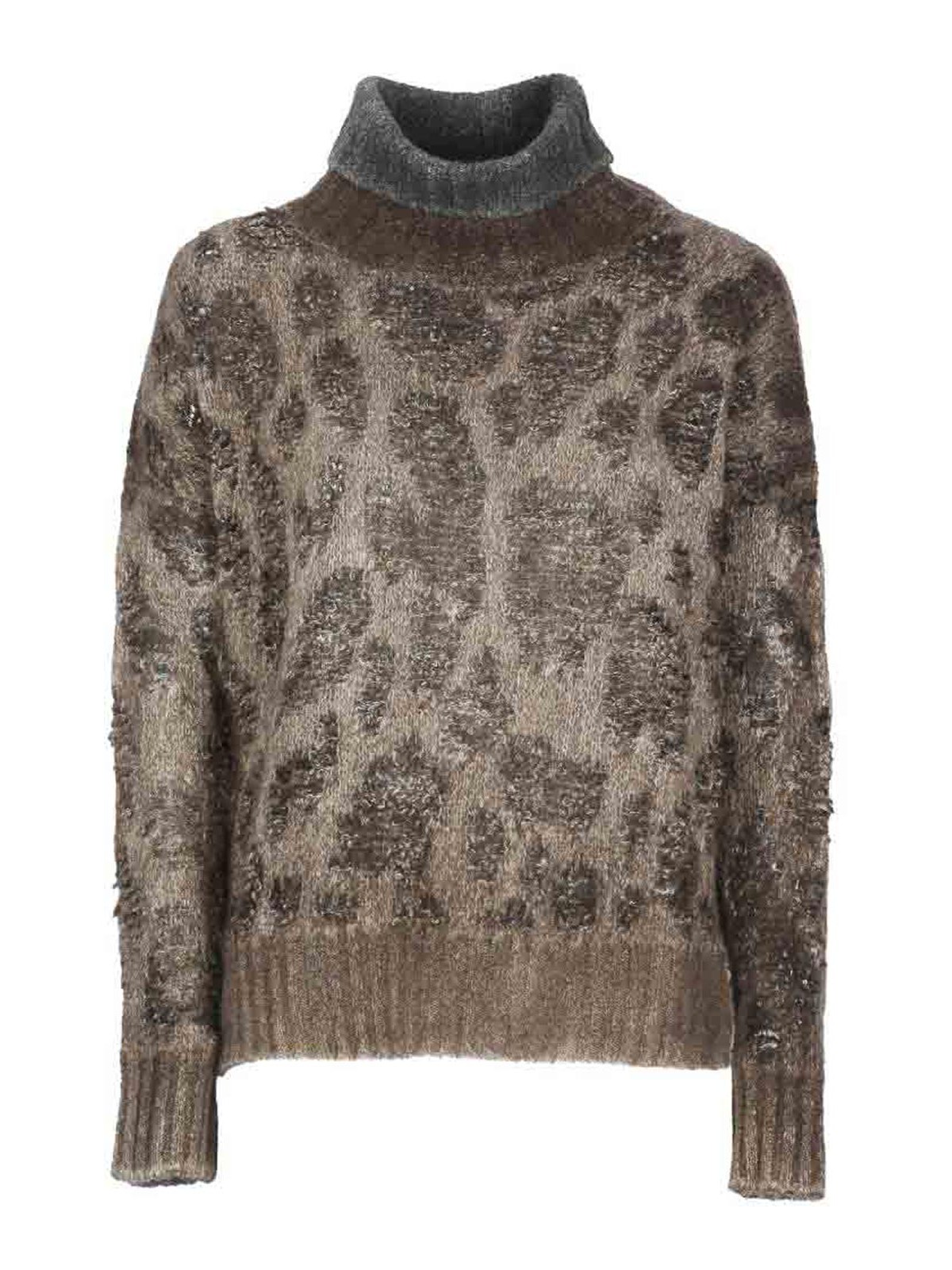 Avant Toi Pull Col Rond - Marron