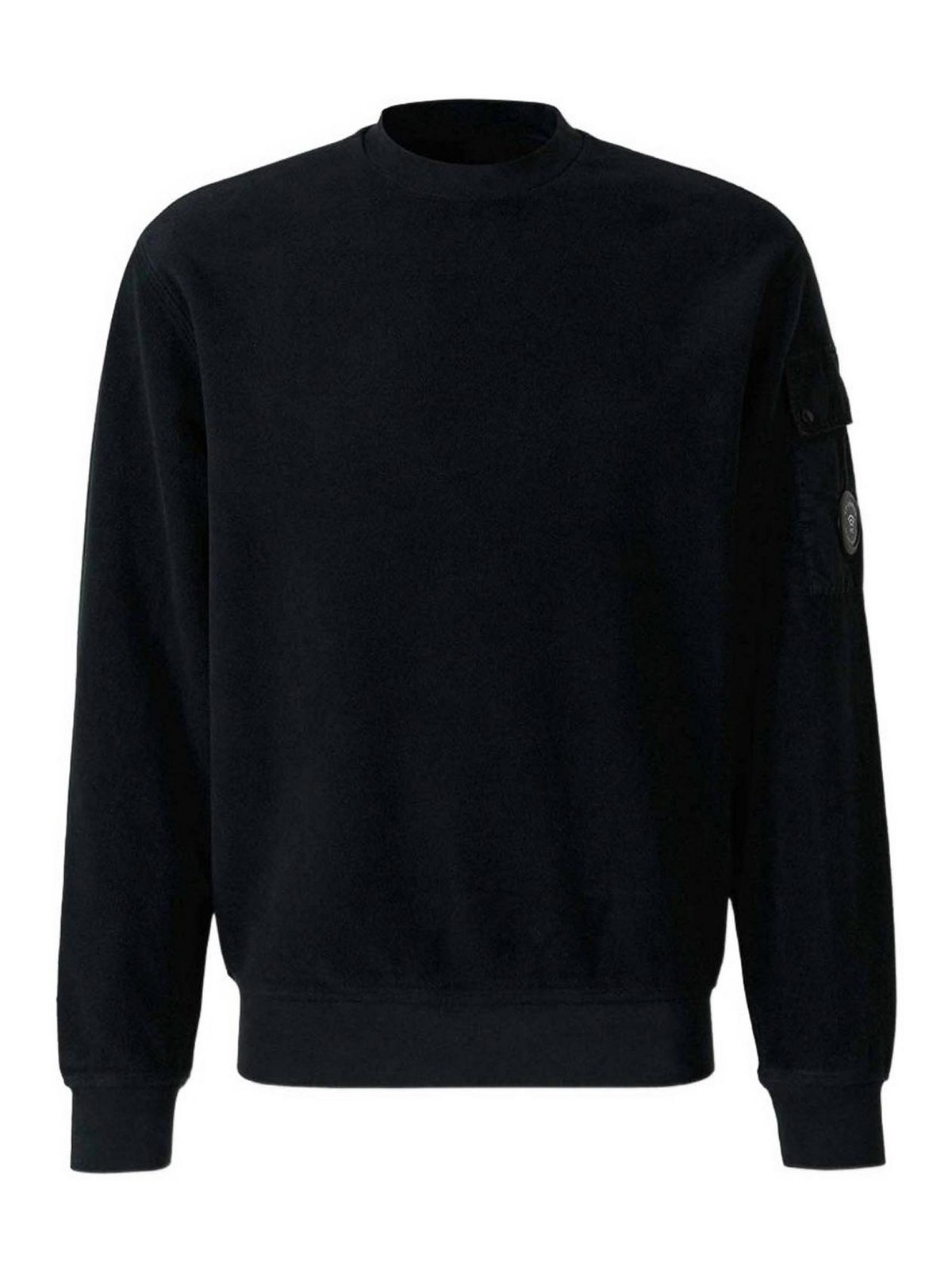 C. P. Company Pull Col Rond - Noir