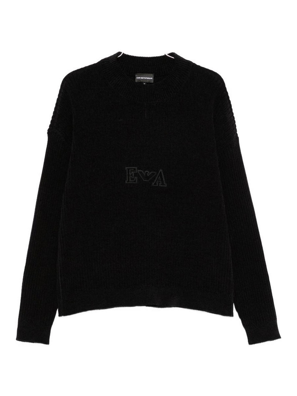 Emporio Armani Pull Col Rond - Noir