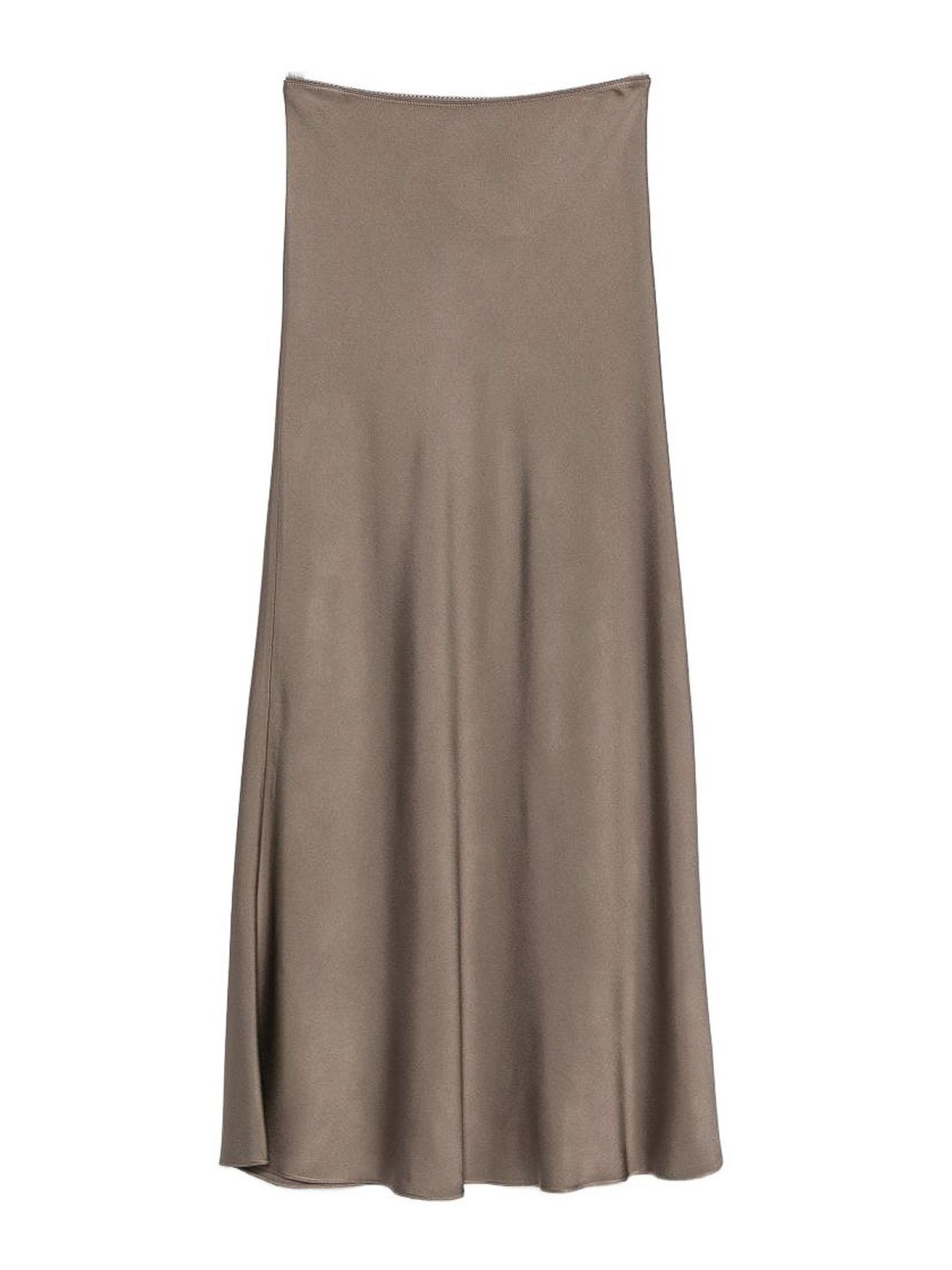 Fabiana Filippi Jupe Longue - Marron