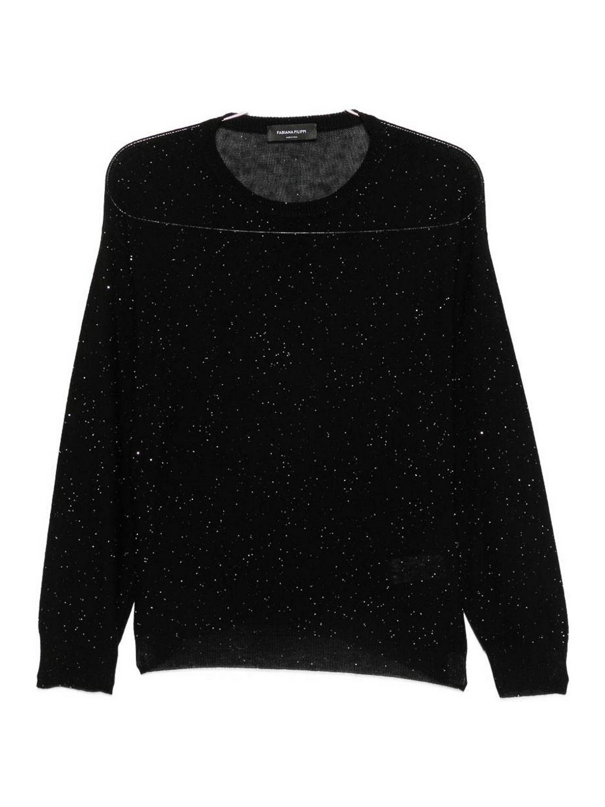 Fabiana Filippi Pull Col Rond - Noir