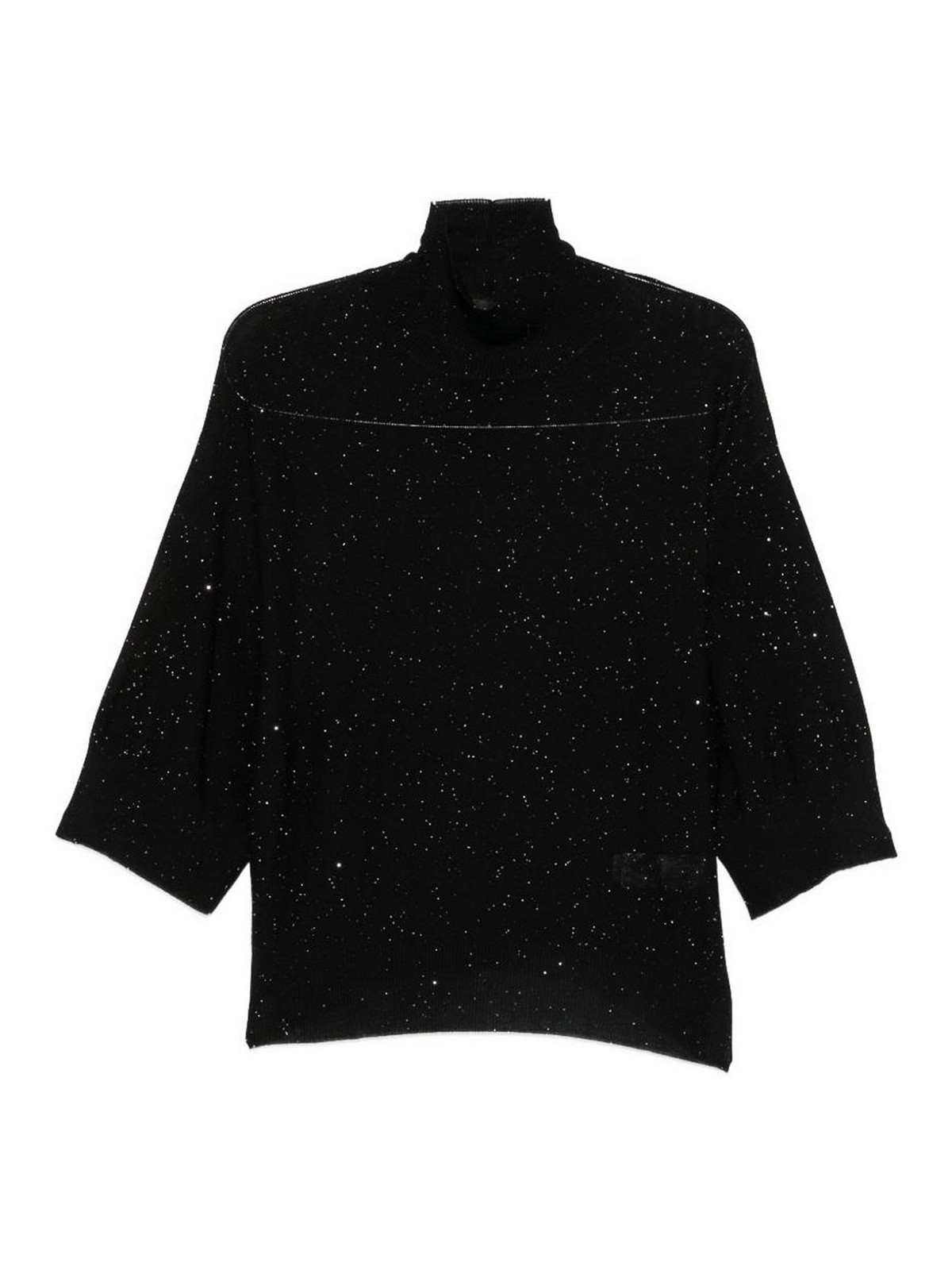 Fabiana Filippi Pull Col Rond - Noir