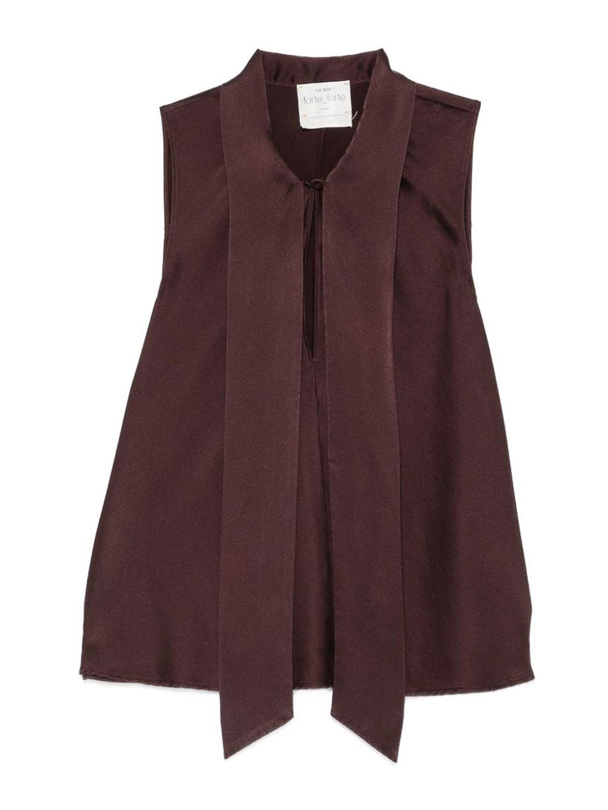 Forte Forte Top - Marron