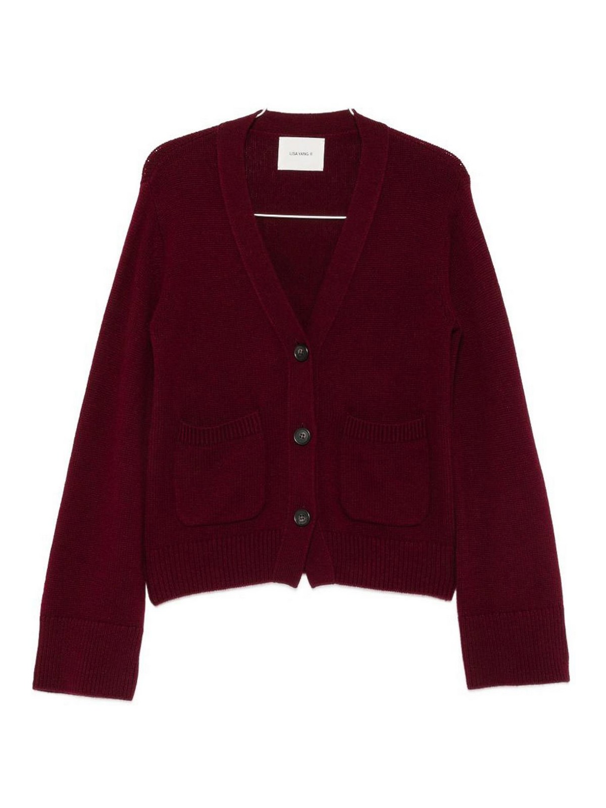 Lisa Yang Cardigan - Bordeaux