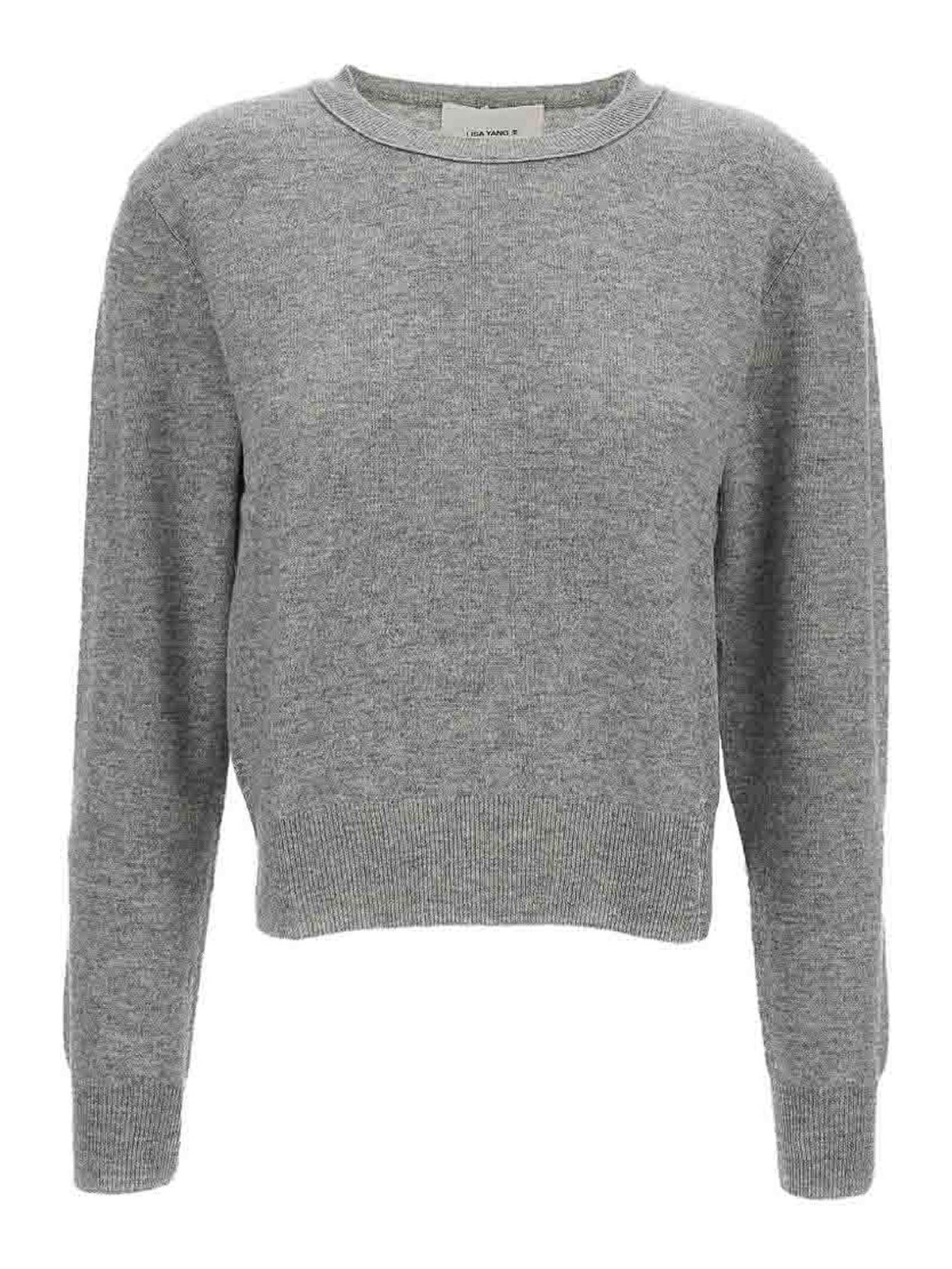 Lisa Yang Pull Col Rond - Gris