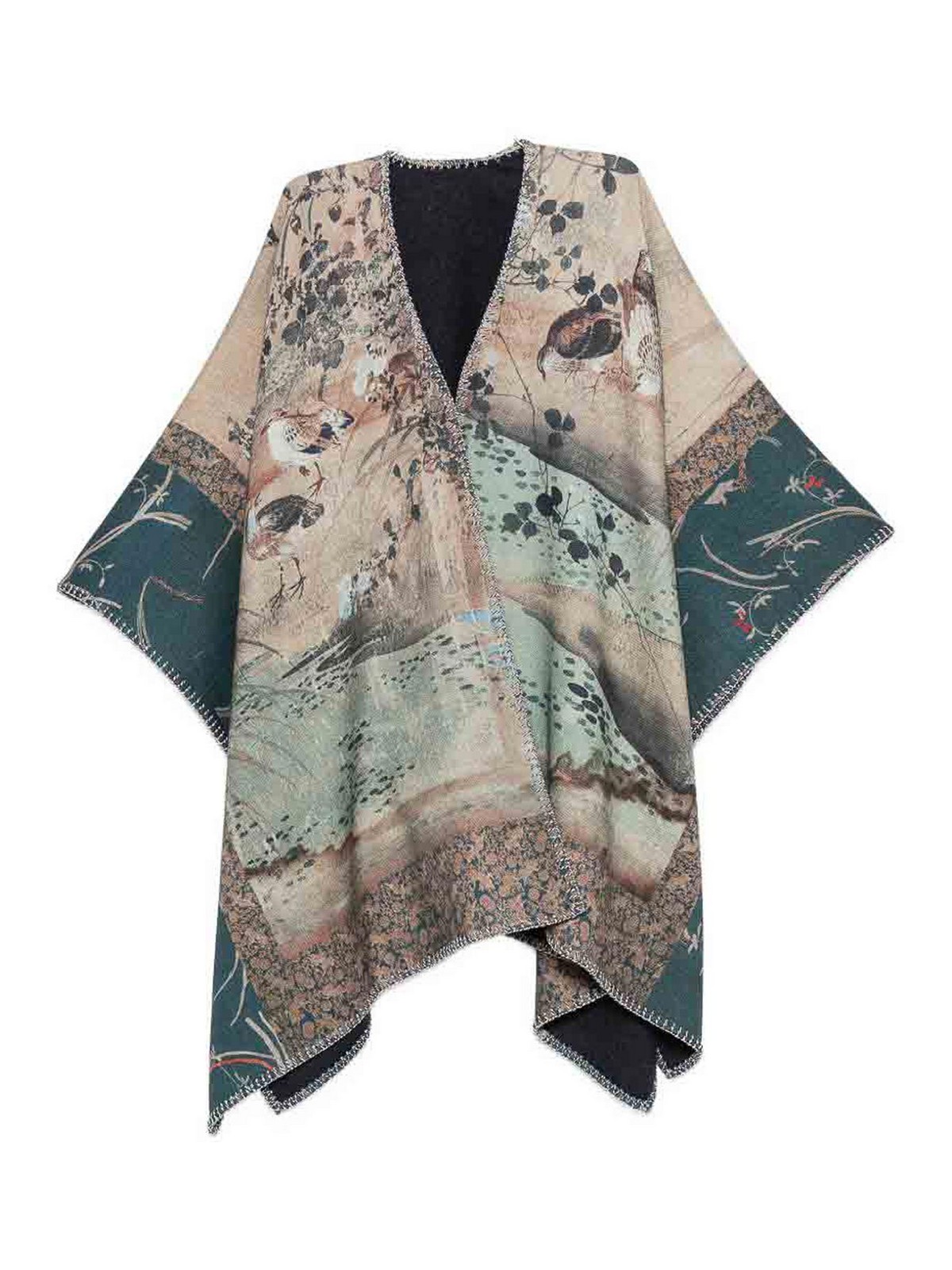 Pierre-Louis Mascia Cape - Bleu Foncé