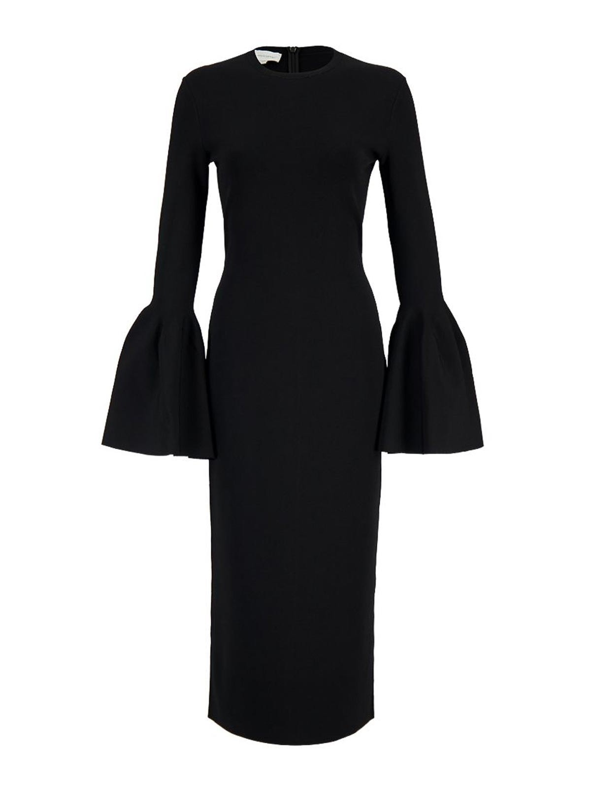 Stella Mccartney Robe Au Genou - Noir