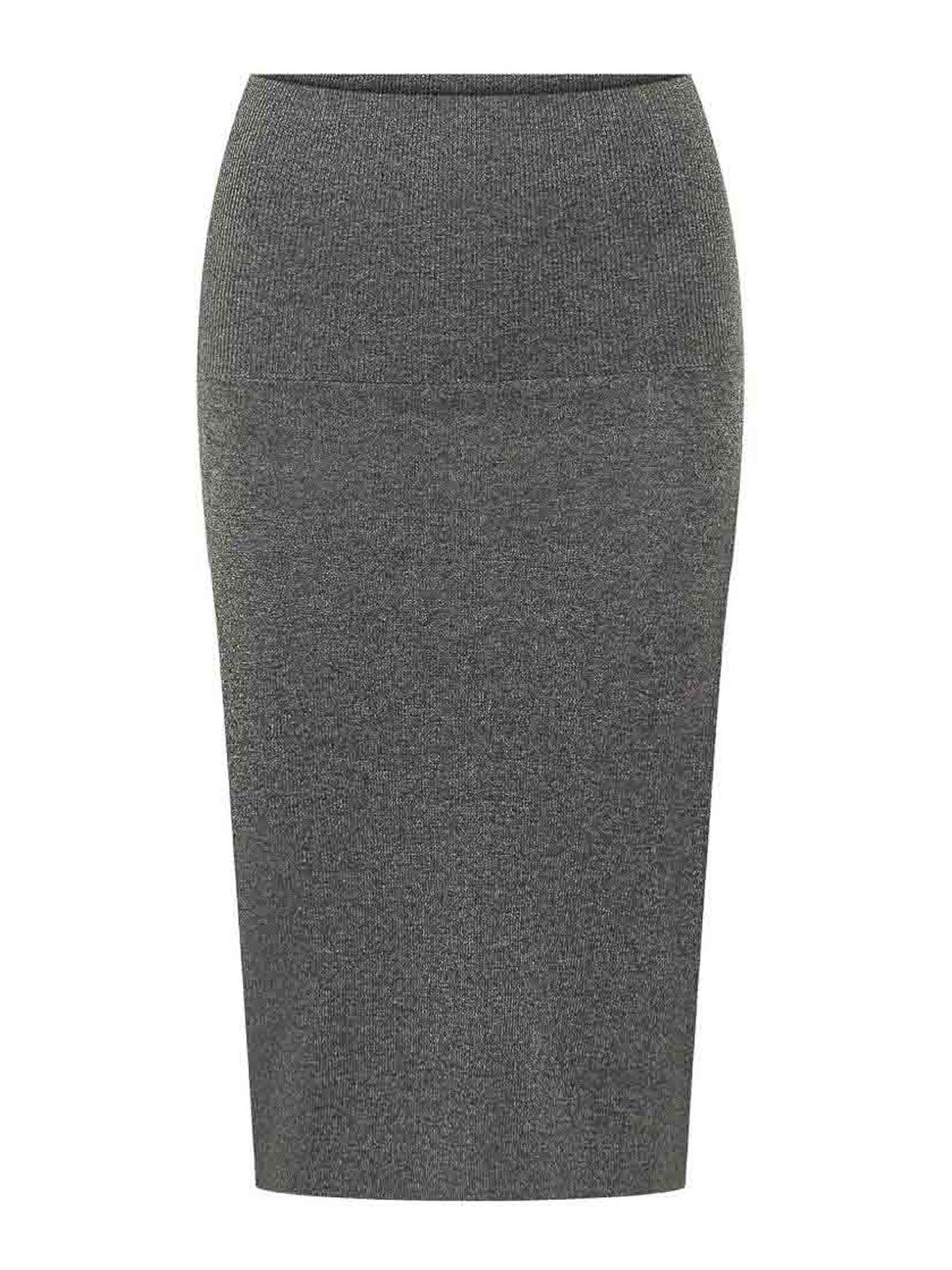 Stella Mccartney Jupe Midi - Gris