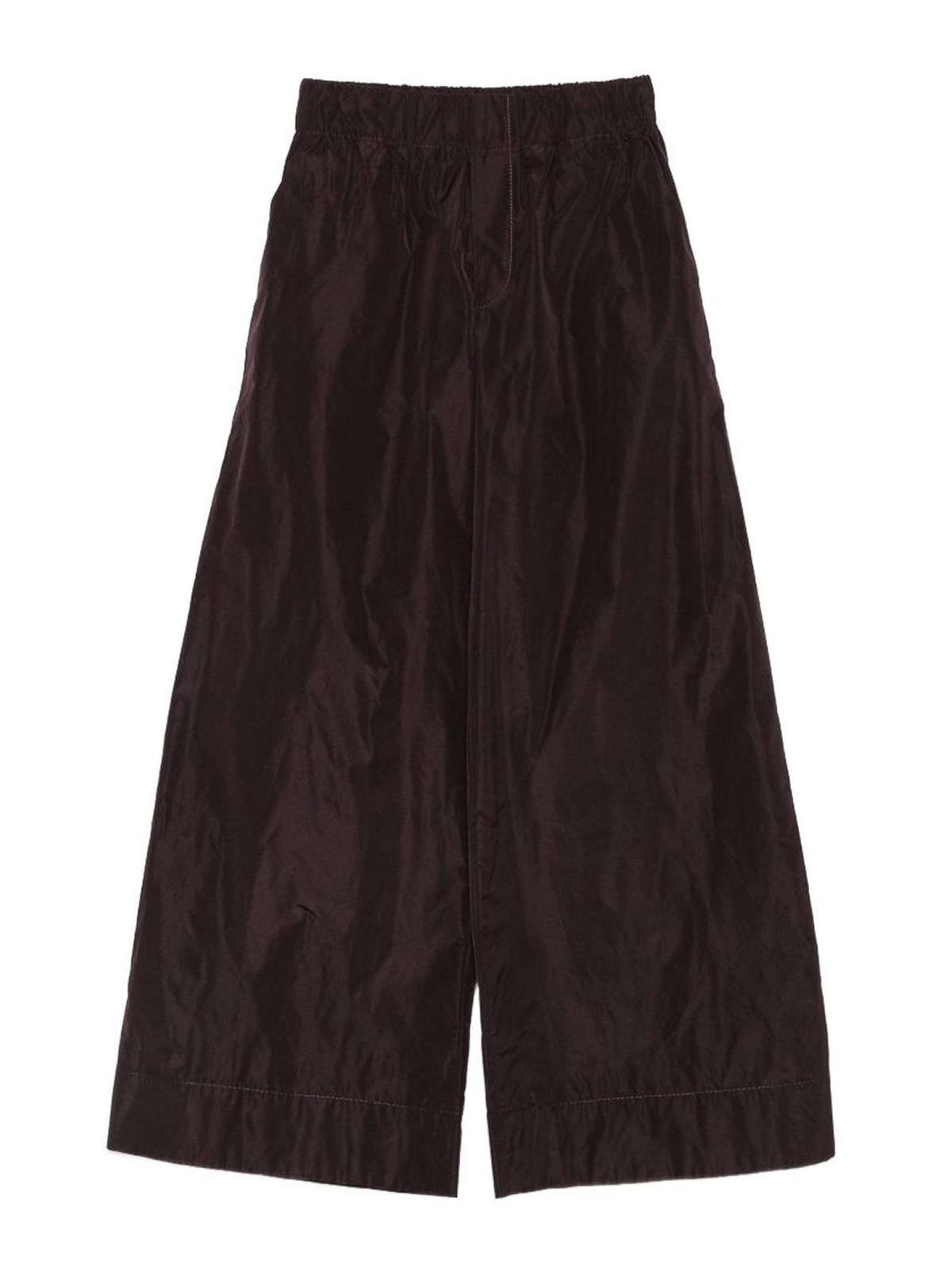 Susanne Bommer Pantalons Décontractés - Bordeaux