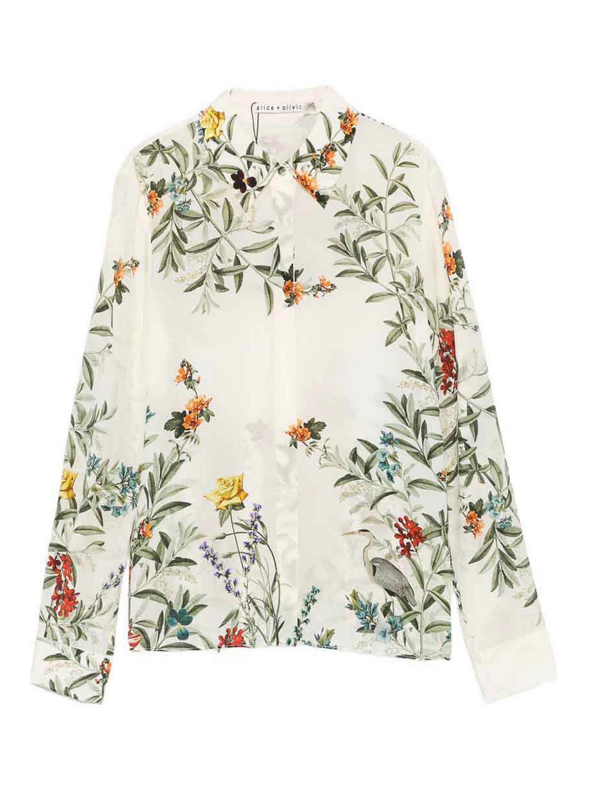 Alice+Olivia Chemise - Beige Clair