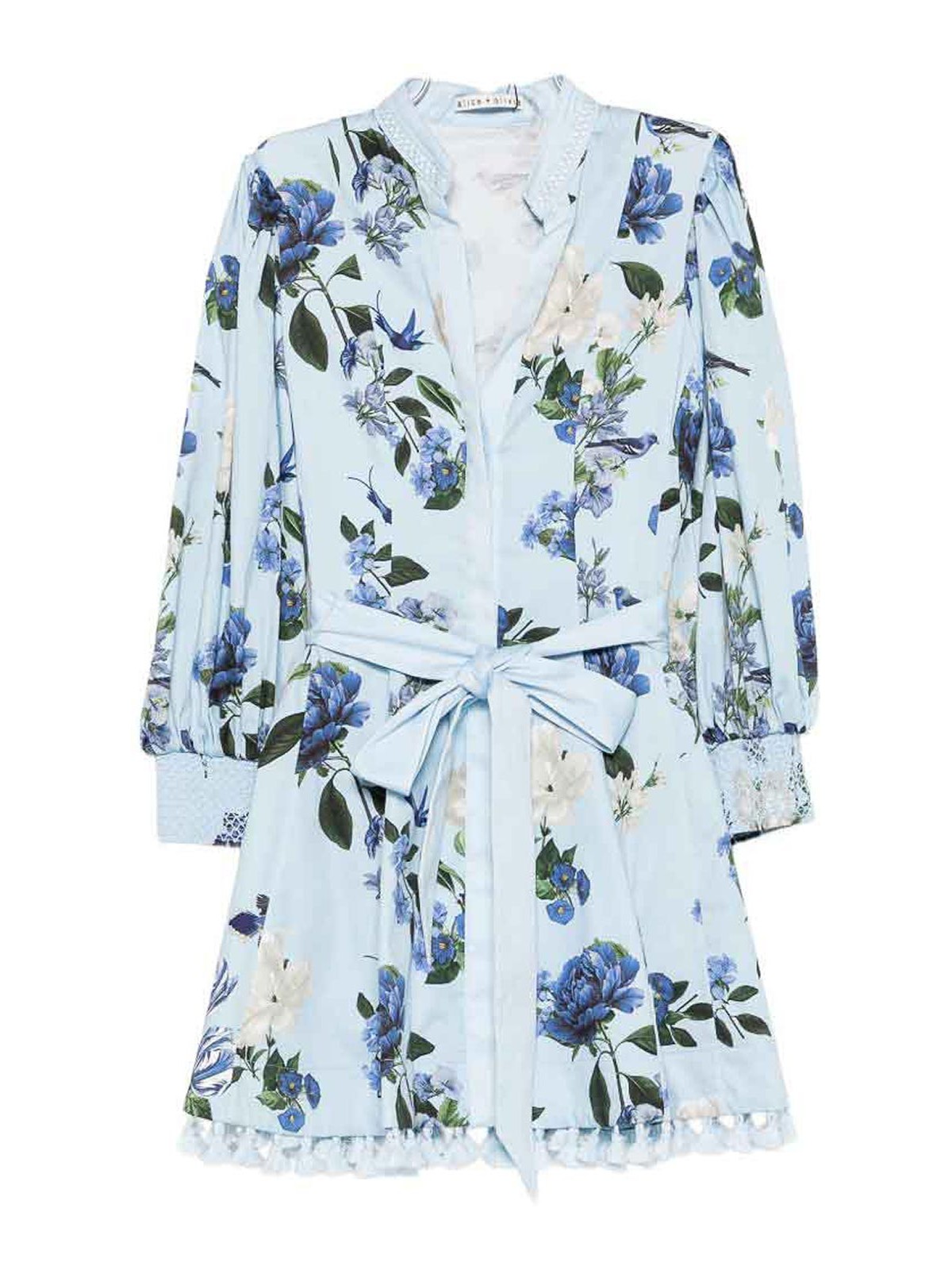 Alice+Olivia Robe Courte - Bleu Clair