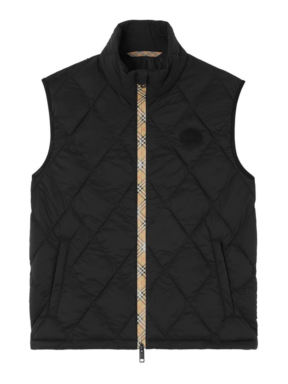 Burberry Blouson Rembourré - Noir