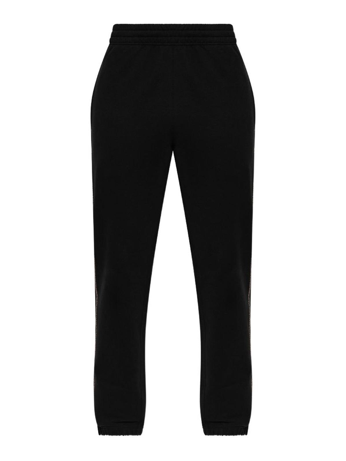 Burberry Pantalons De Sport - Noir