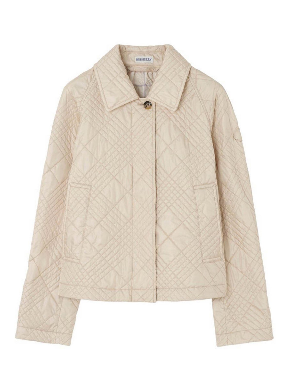 Burberry Blouson Rembourré - Beige