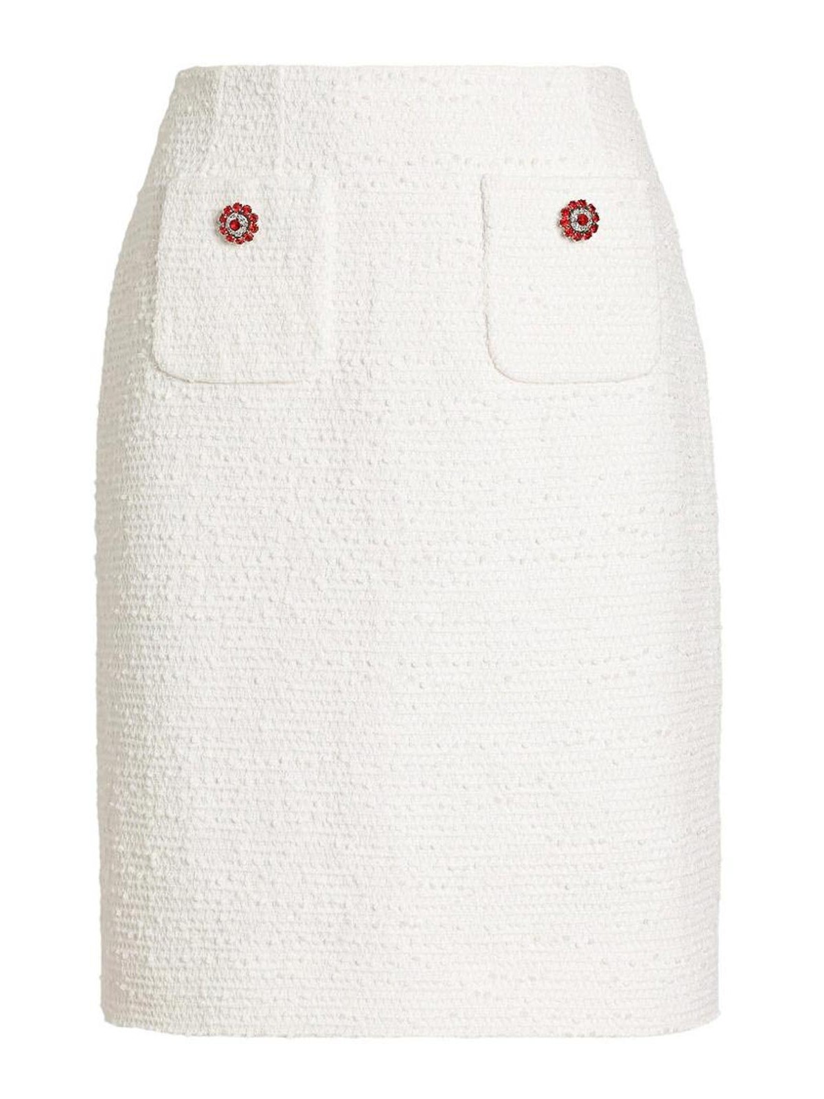 Dolce & Gabbana Jupe Midi - Blanc