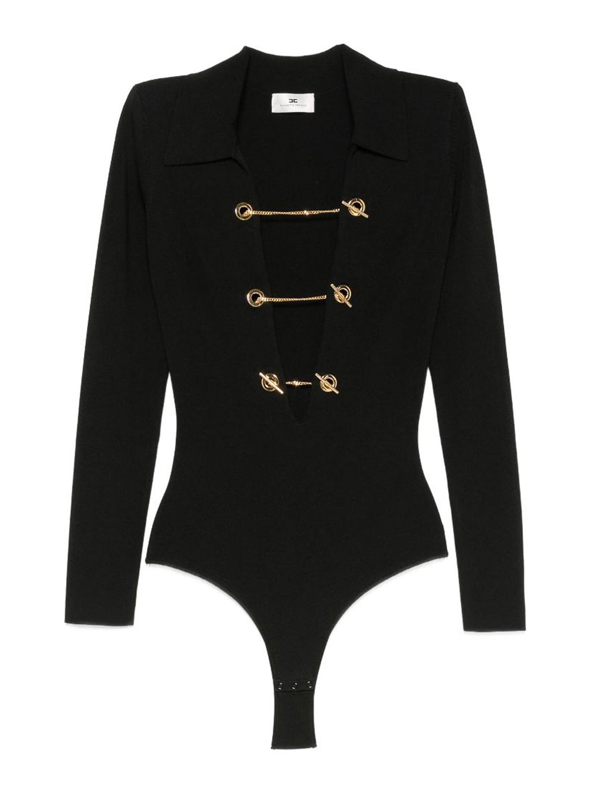 Elisabetta Franchi Top - Noir