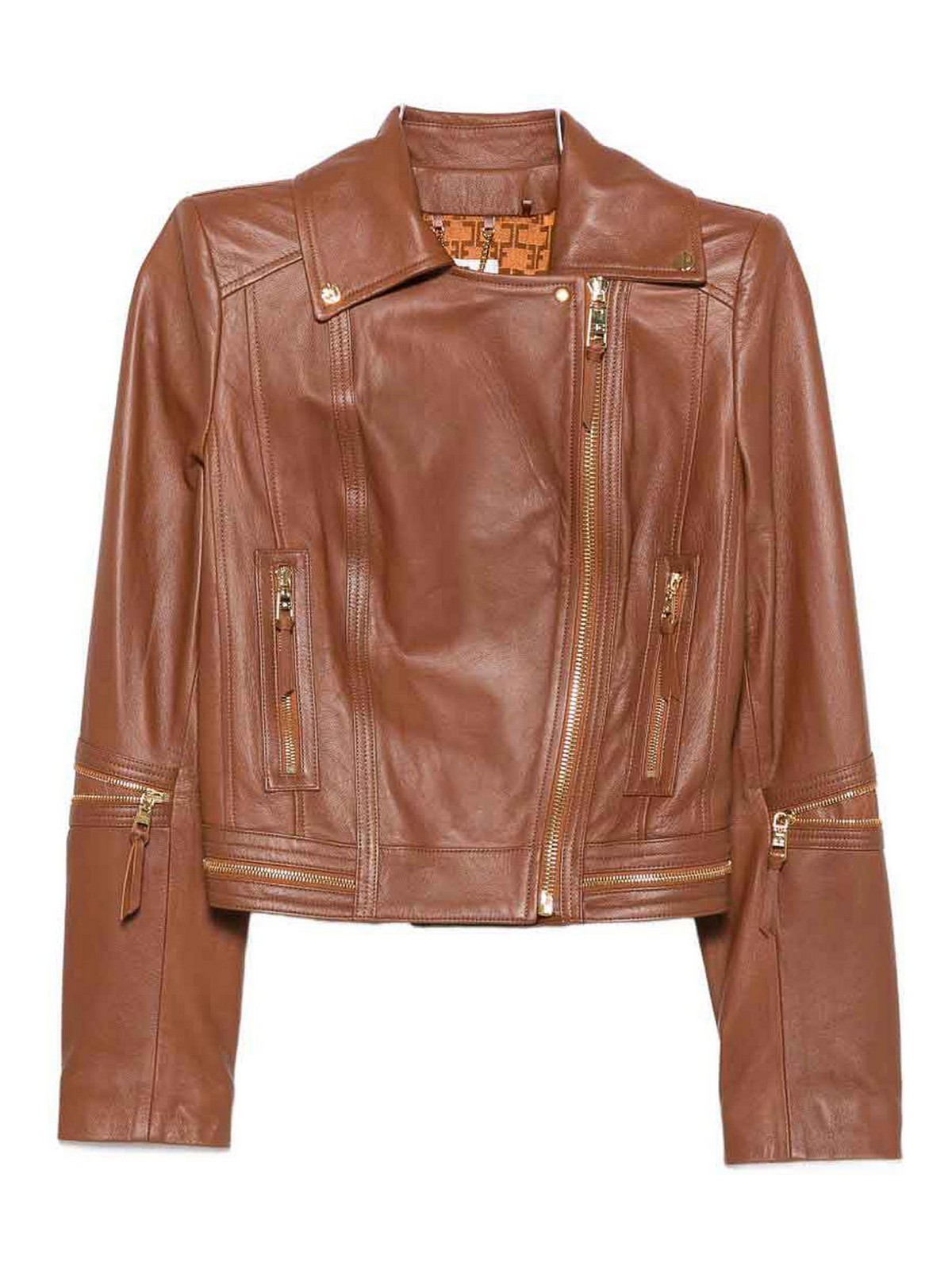 Elisabetta Franchi Veste Casual - Marron