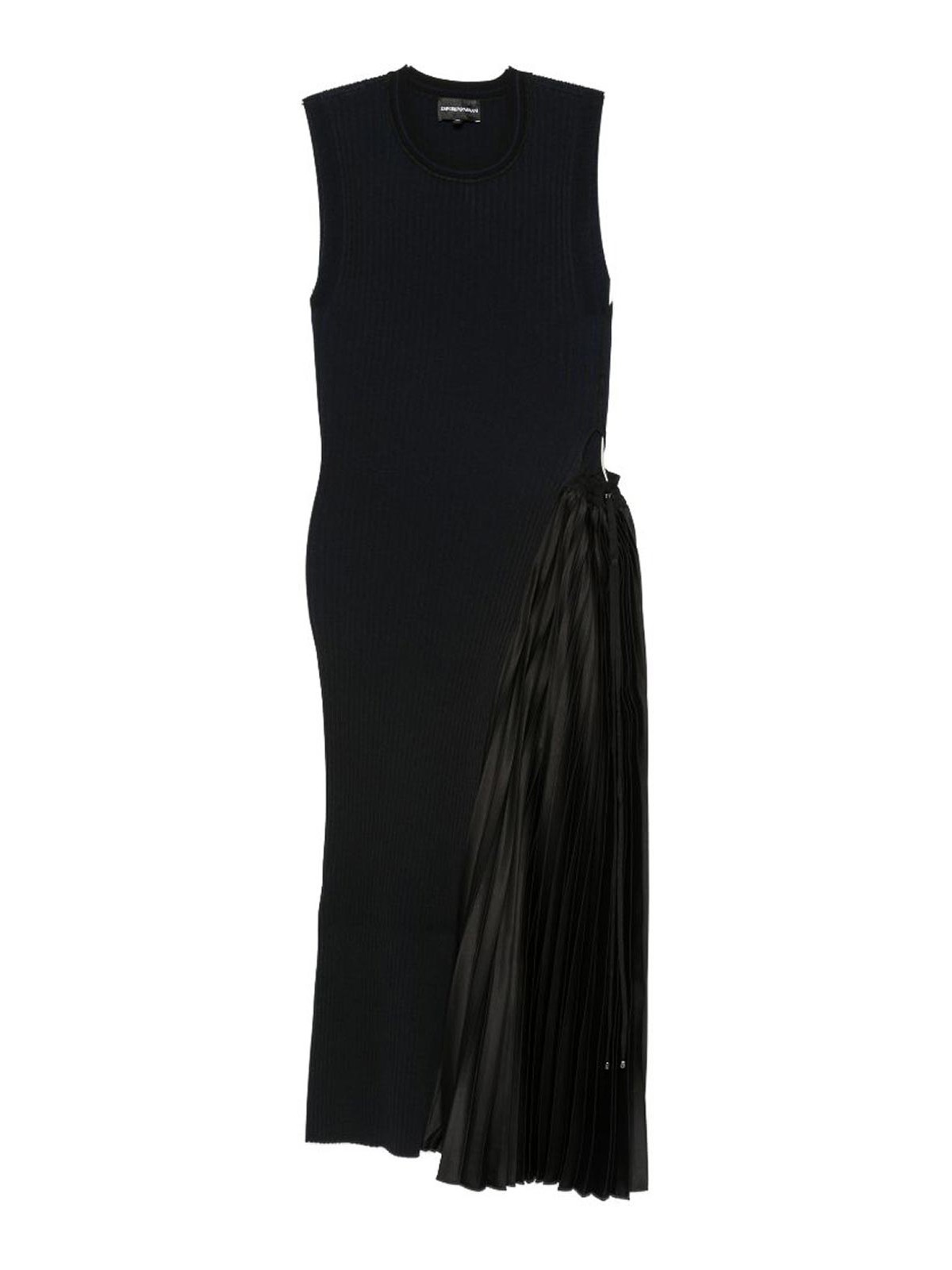 Emporio Armani Robe Au Genou - Noir