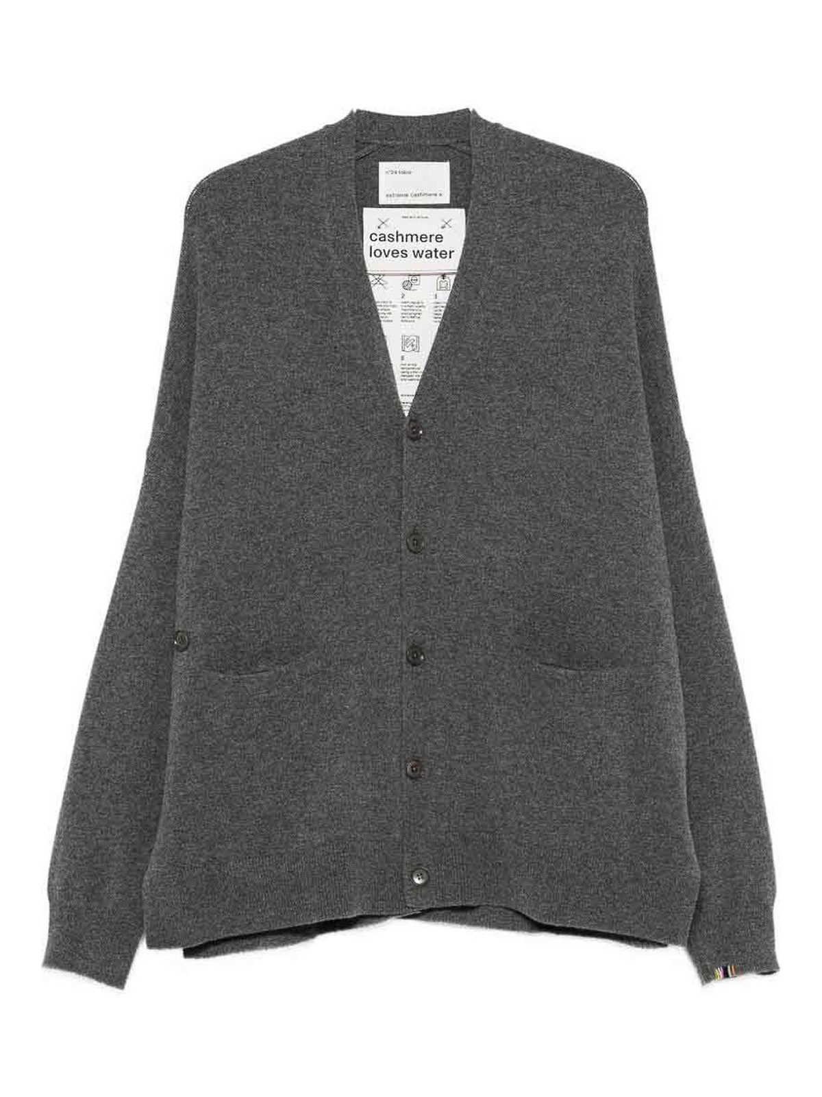 Extreme Cashmere Cardigan - Gris