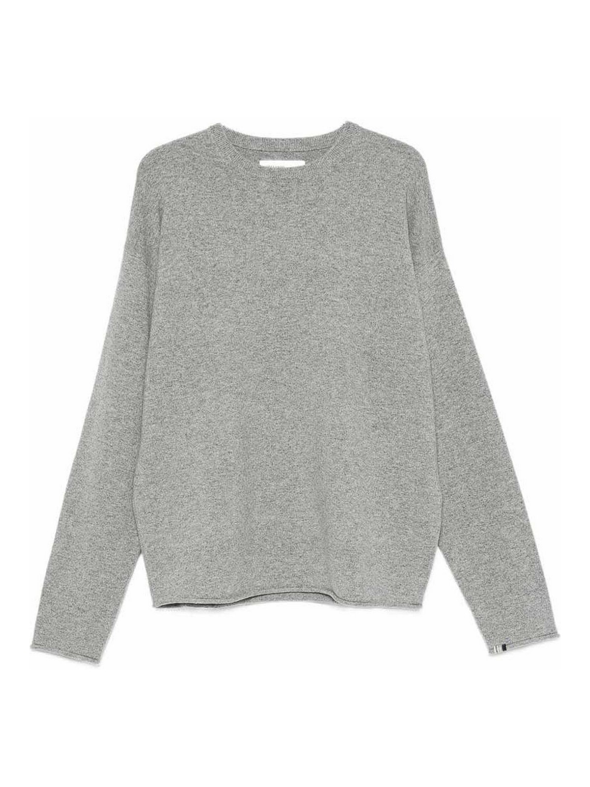 Extreme Cashmere Pull Col Rond - Gris