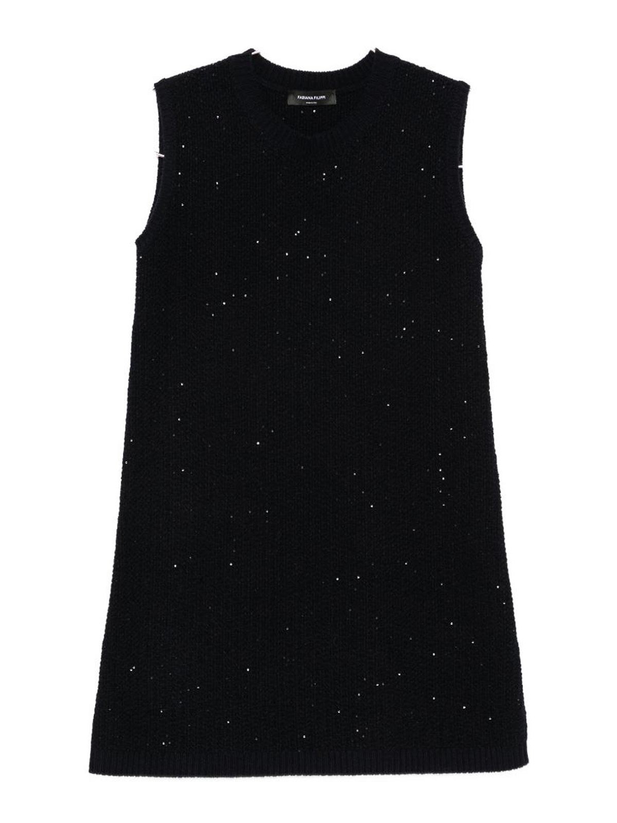 Fabiana Filippi Robe Courte - Bleu Foncé