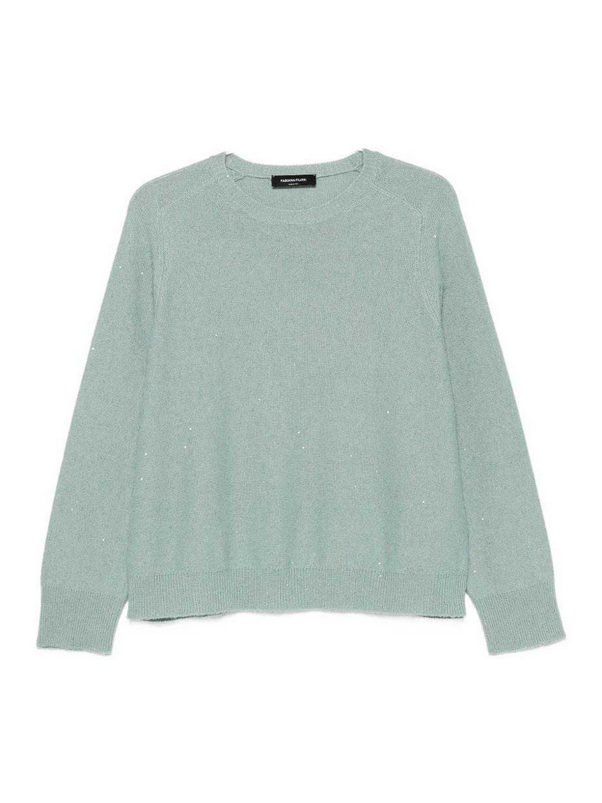 Fabiana Filippi Pull Col Rond - Vert