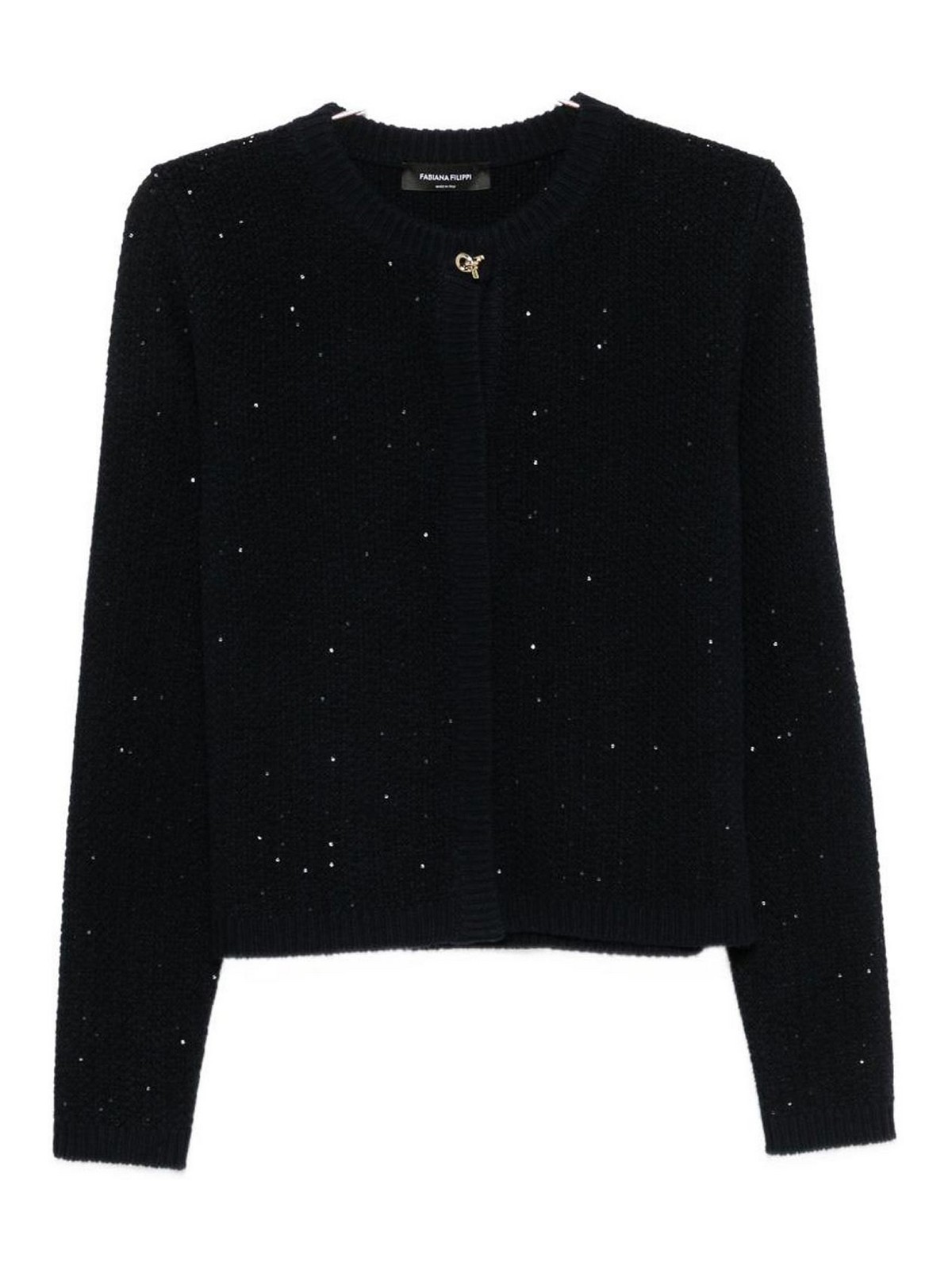 Fabiana Filippi Cardigan - Bleu Foncé