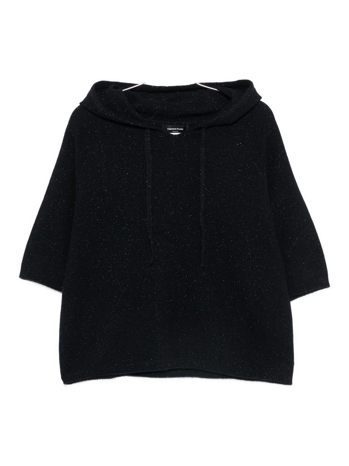Fabiana Filippi Pull Col Rond - Bleu Foncé