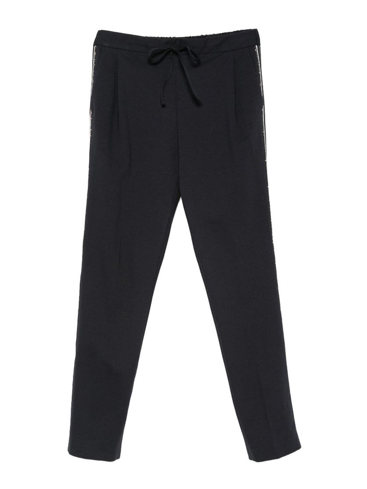 Fabiana Filippi Pantalons Décontractés - Bleu Foncé
