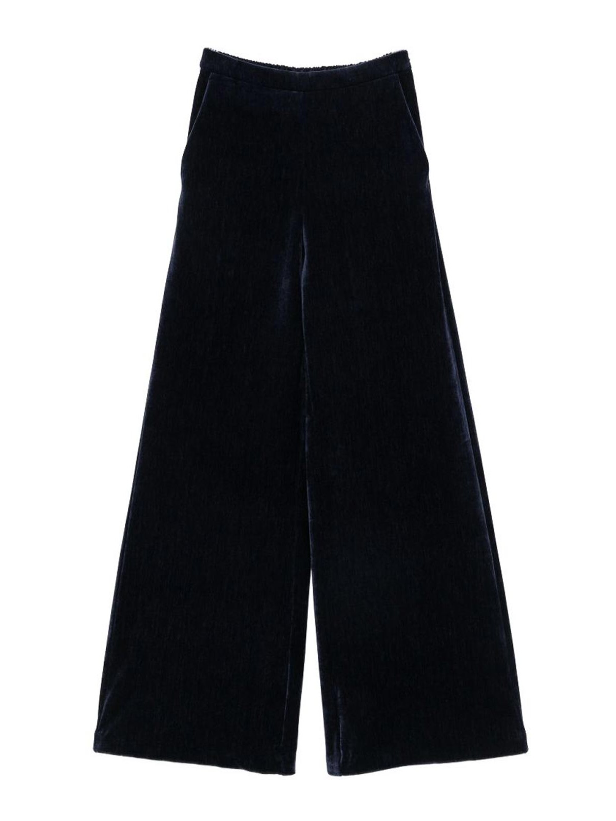 Forte Forte Pantalons Décontractés - Bleu Foncé