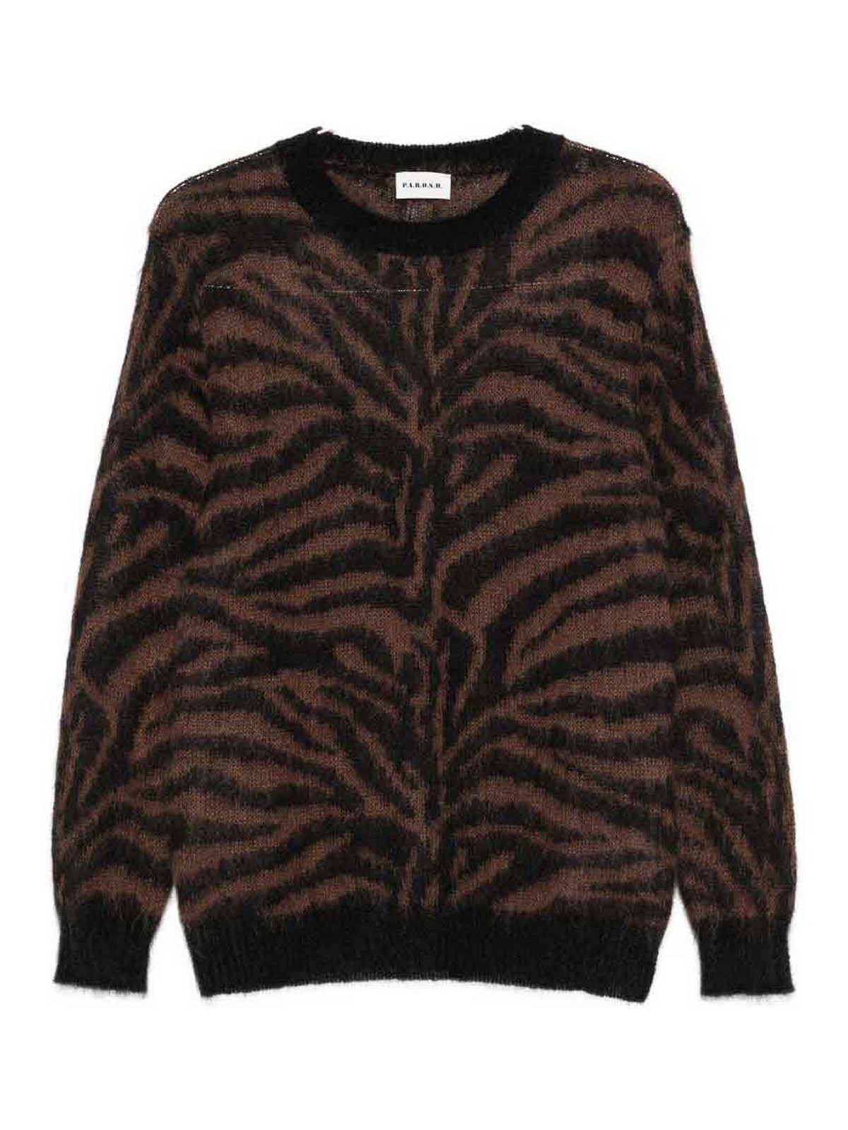 P. A.R. O.S. H. Pull Col Rond - Noir