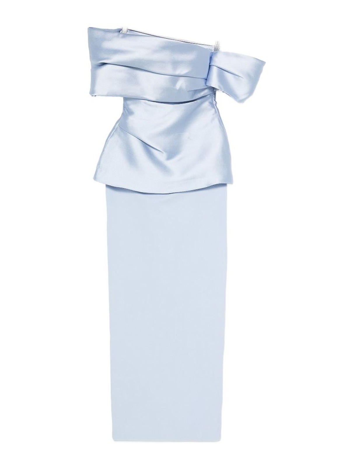 Solace London Maxi Robe - Bleu Clair