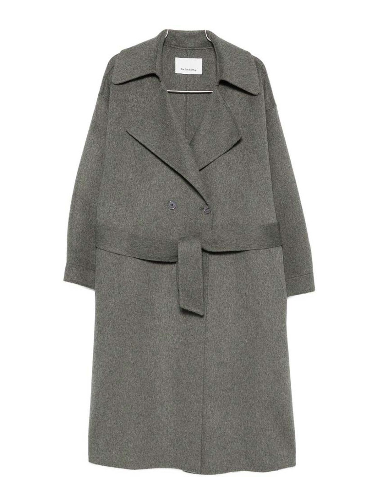 The Frankie Shop Manteau Au Genou - Gris